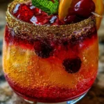 Firecracker Rum Punch – Fruity, Tropical & Bursting with Celebration Flavor!