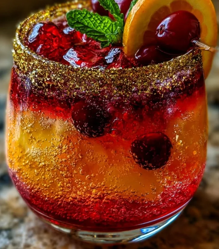 Firecracker Rum Punch – Fruity, Tropical & Bursting with Celebration Flavor!