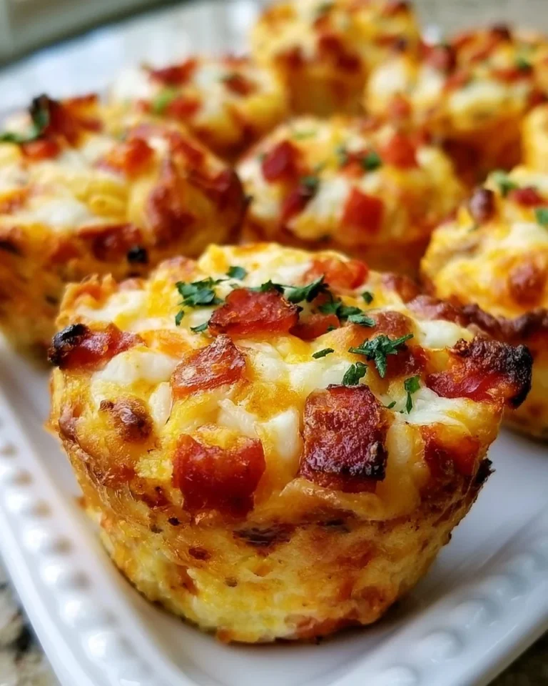Delicious cheesy pizza muffins recipe for a quick snack