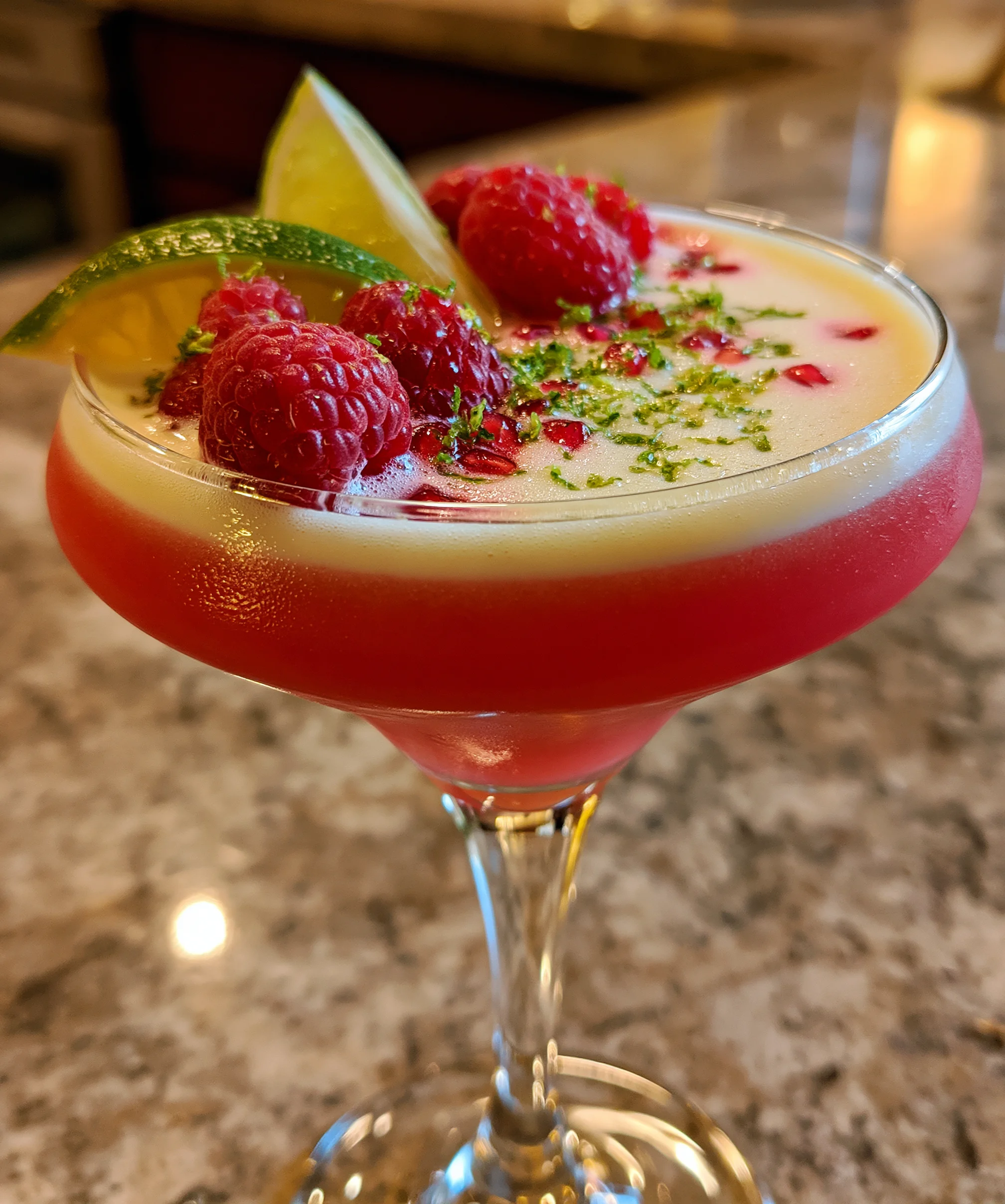 Passionfruit Raspberry Tequila Sour