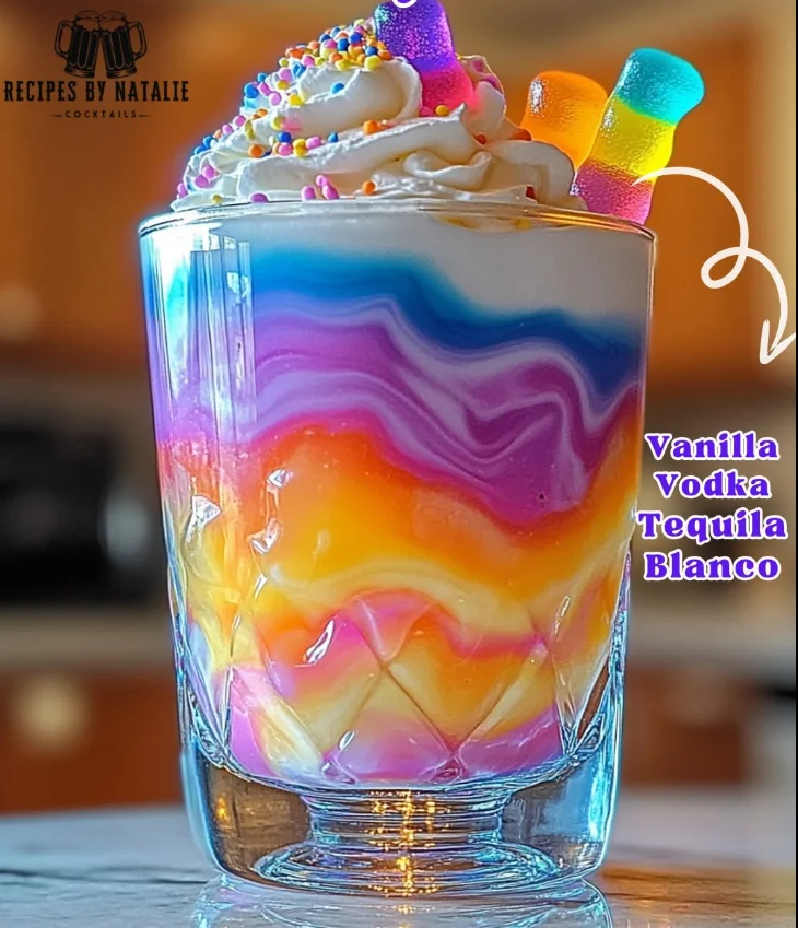 Colorful Taffy Cocktail
