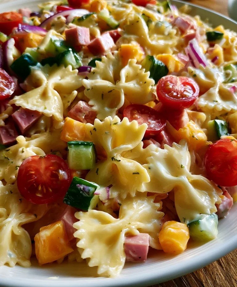 Bowtie Pasta Salad