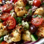 Mediterranean Marinated Cauliflower Salad