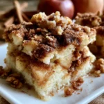 Sour Cream Apple Coffee Cake