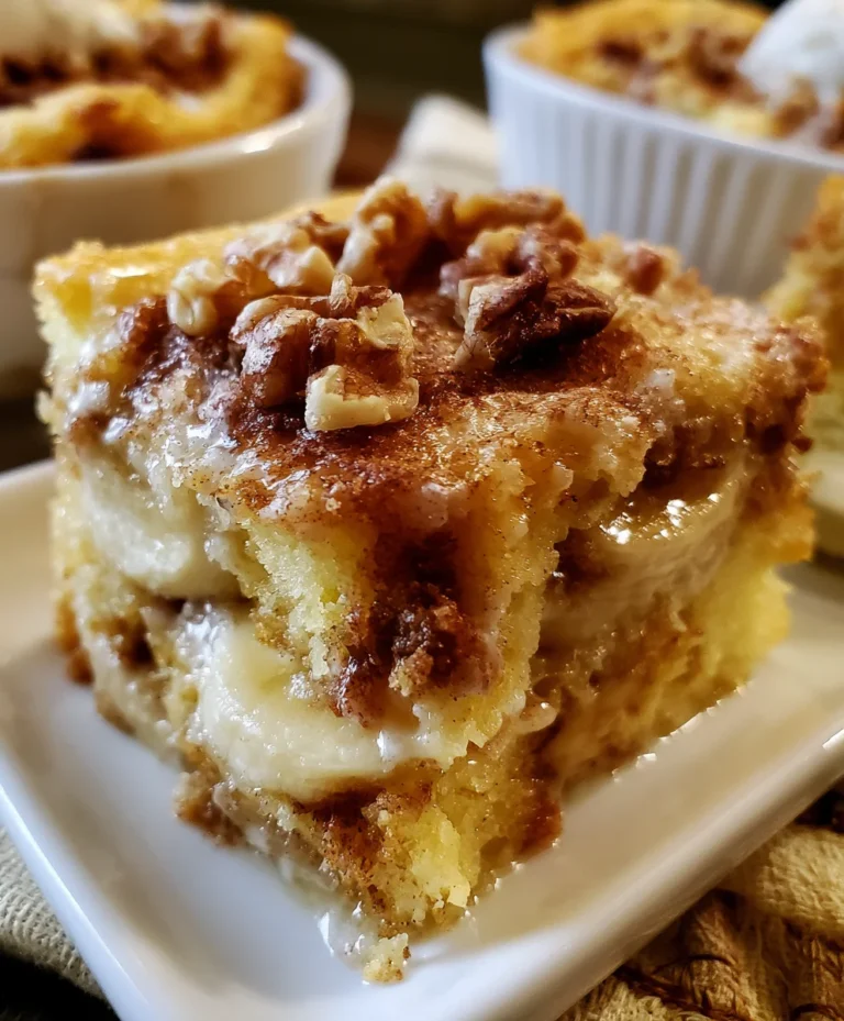 Banana Dump Cake