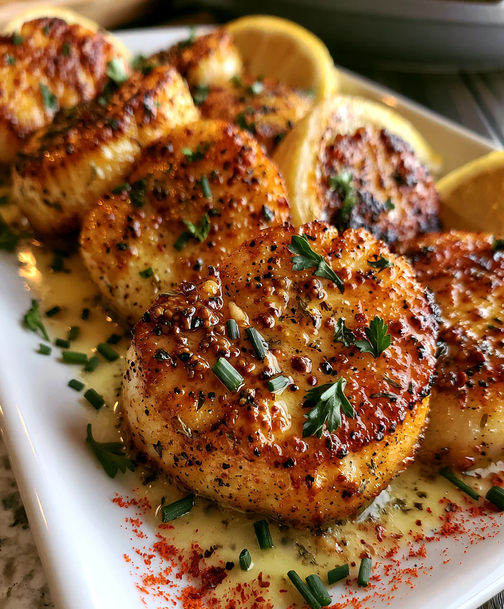 Cowboy Butter Scallops