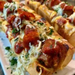 Air Fryer Pizza Meatball Subs