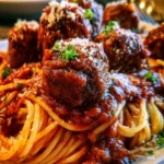 Crock Pot Spaghetti and Meatballs