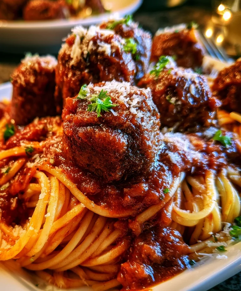 Crock Pot Spaghetti and Meatballs