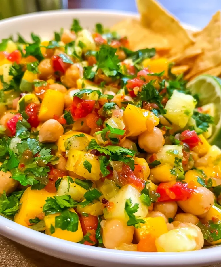 Tropical Chickpea Salad