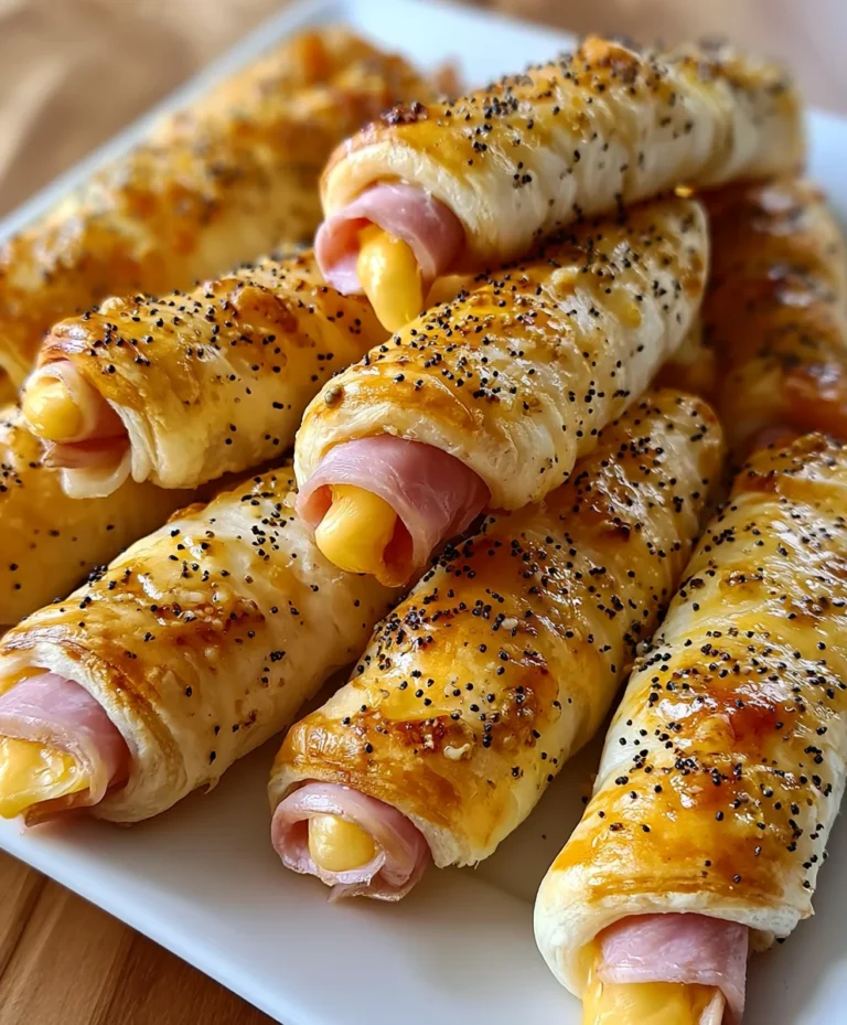 Ham and Cheese Sticks