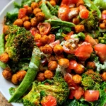 Smoky Roasted Chickpea Salad with Buttermilk Chive Dressing