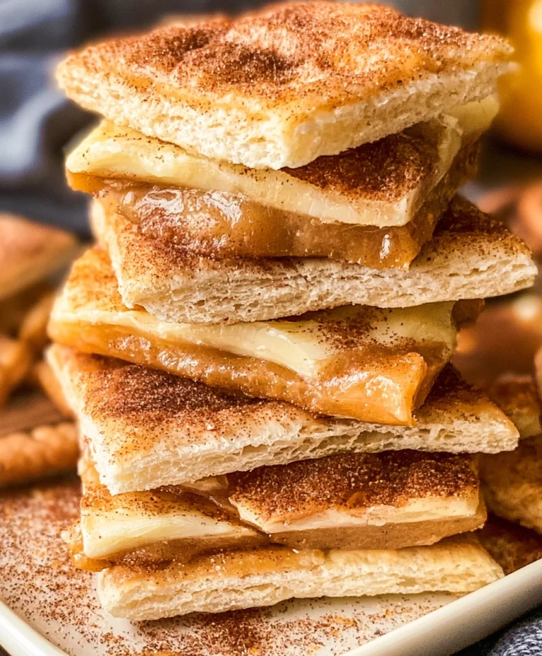 Churro Saltine Toffee Recipe