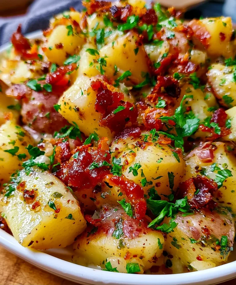 Warm German Potato Salad