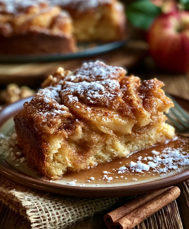 Cinnamon Apple Cake Recipe