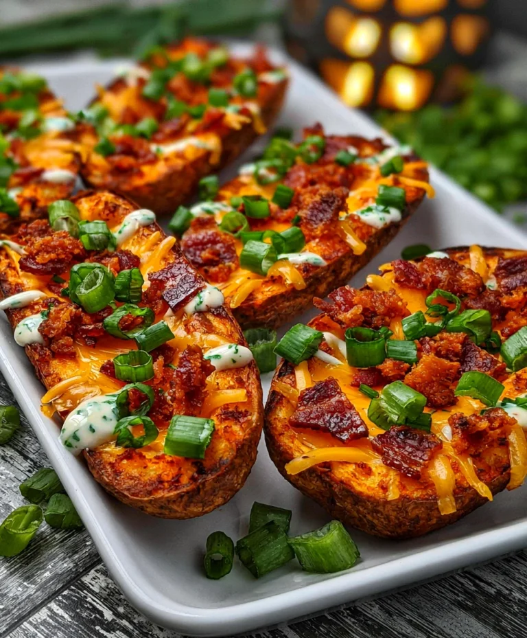 Easy Air Fryer Potato Skins