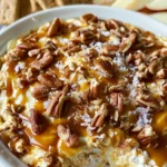 Salted Caramel Pecan Cheesecake Dip