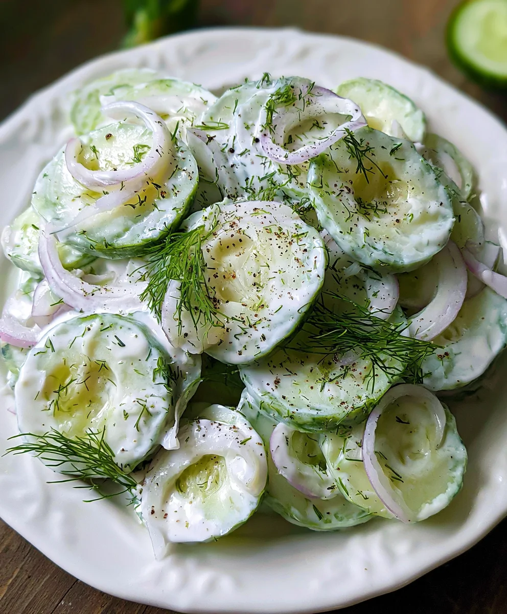 German Cucumber Salad