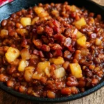 Bacon Pineapple Baked Beans