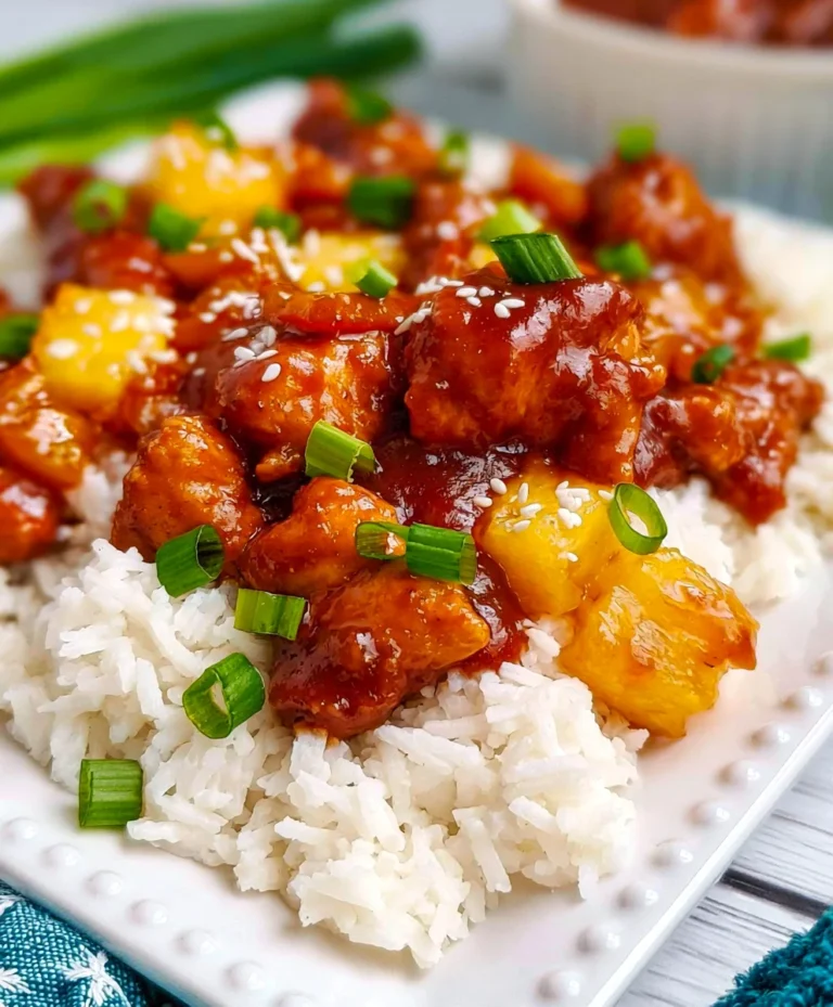 Slow Cooker Hawaiian Chicken