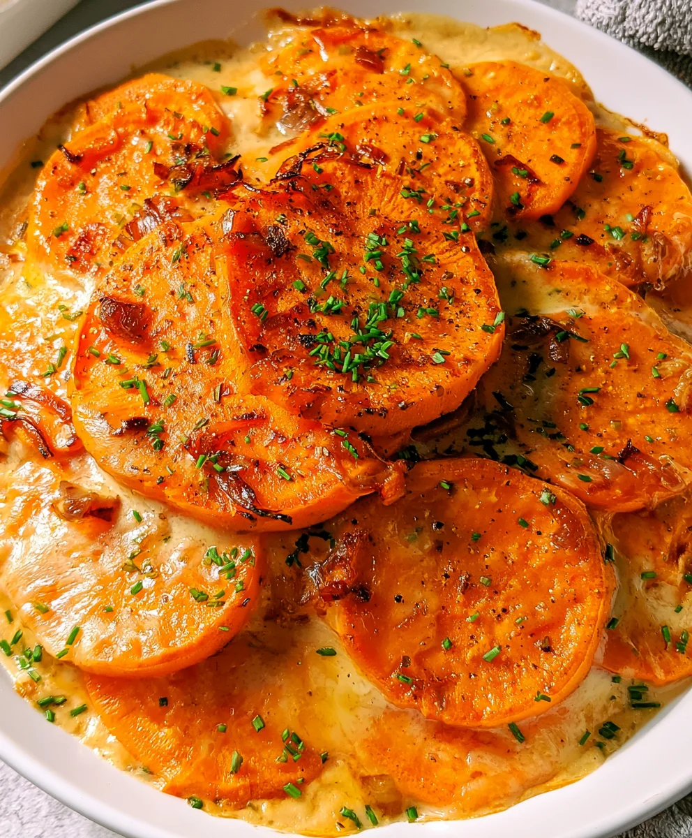 Scalloped Sweet Potatoes