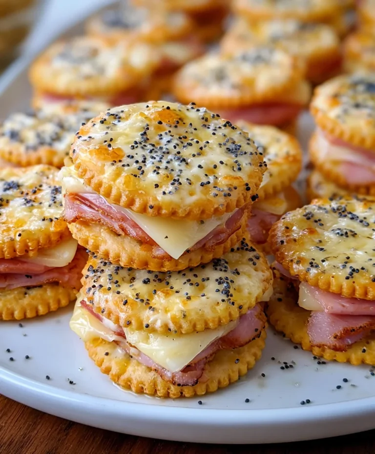 Ritz Cracker Sandwiches