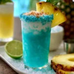 Blue Tropical Splash