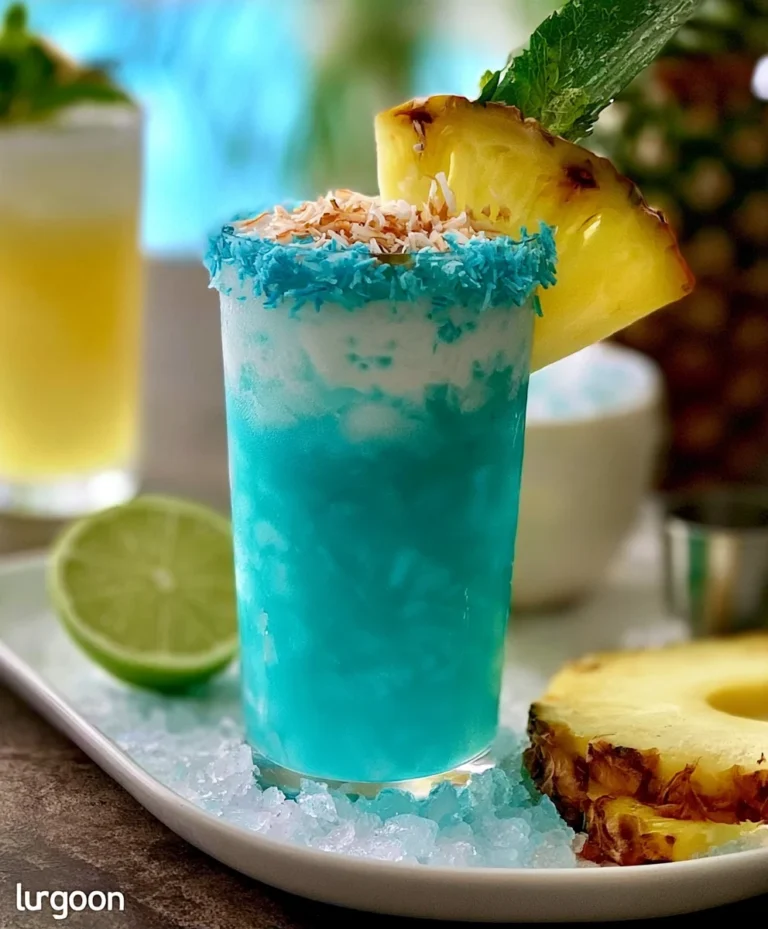 Blue Tropical Splash