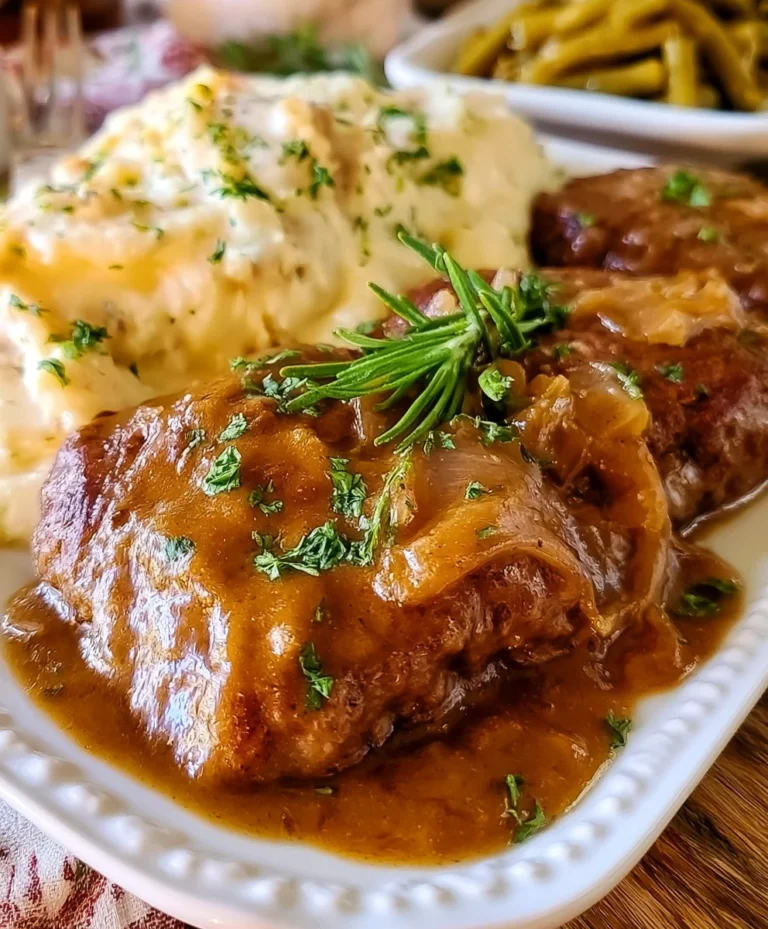 Crock Pot Cube Steak with Gravy