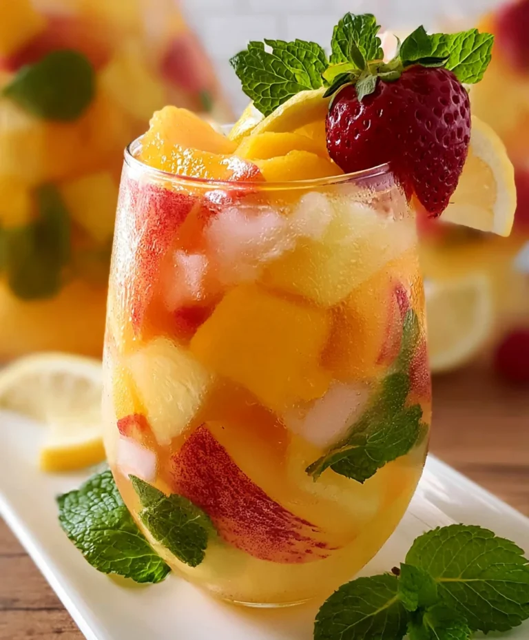 White Peach Sangria
