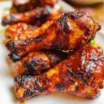 Grilled BBQ Chicken Drumsticks