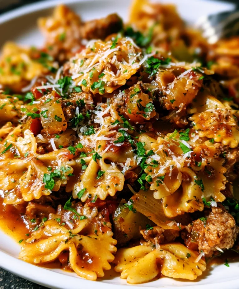 Stuffed Pepper Pasta Skillet