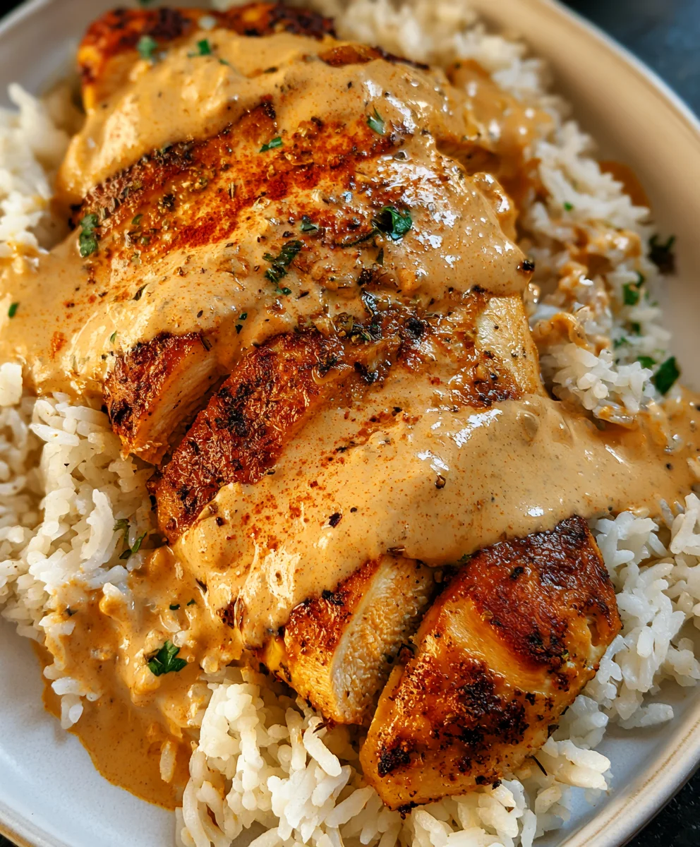 Creamy Cajun Chicken & Rice