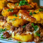 Loaded Beef & Potato Bake